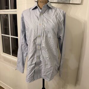 Banana Republic Blue Dress Shirt Long-Sleeved